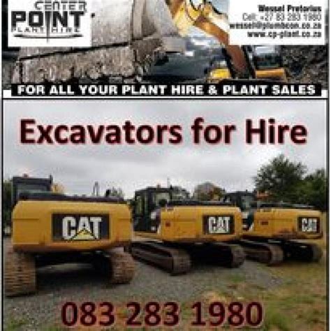 Plant Hire Pretoria 